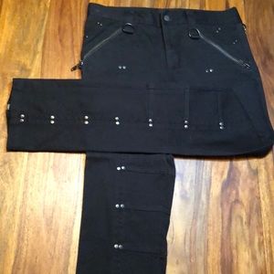 MENS 31 Lip Service Black Pants